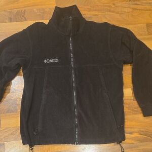 Columbia Black Full-Zip Fleece Jacket